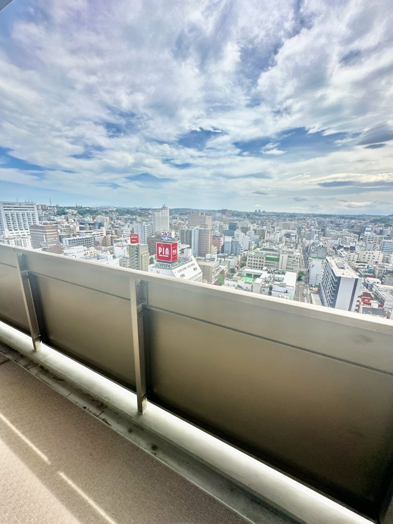 横浜シティタワー馬車道　バルコニー1